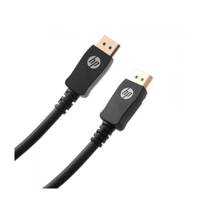 Кабель мультимедійний DisplayPort M to DisplayPort M 3.0m V1.2 4K60Hz black HP (HP_DHC-DP01-3M) зображення 2