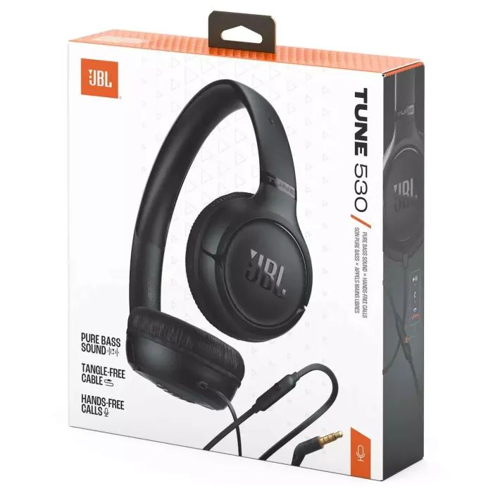 Навушники JBL Tune 530 Black (JBLT530BLK) зображення 10