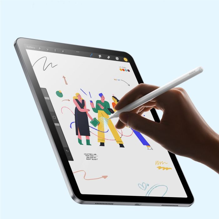 Стилус Baseus Smooth Writing 3 Wireless Charging Stylus Active White (P80080806213-00) изображение 5