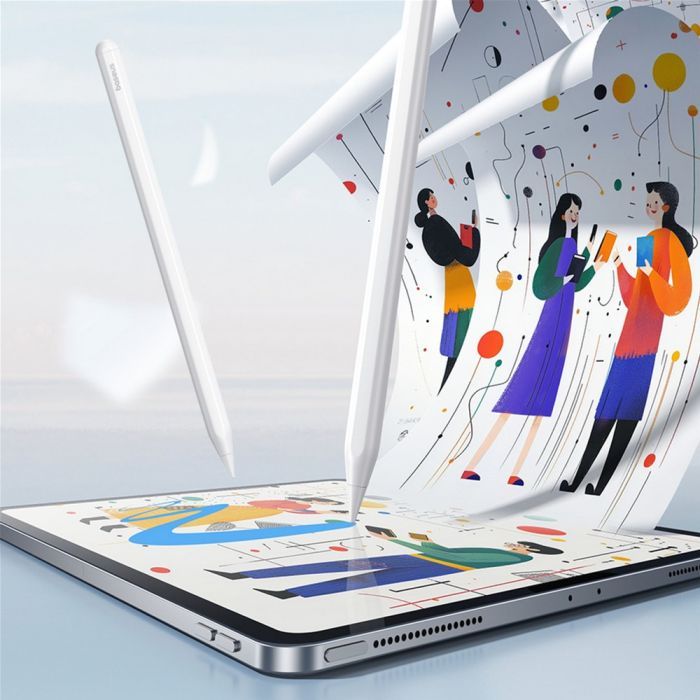 Стилус Baseus Smooth Writing 3 Wireless Charging Stylus Active White (P80080806213-00) изображение 9