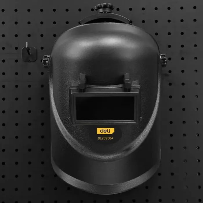 Маска зварювальника Deli 275 x 220 x 190 мм (EDL23950A) зображення 5