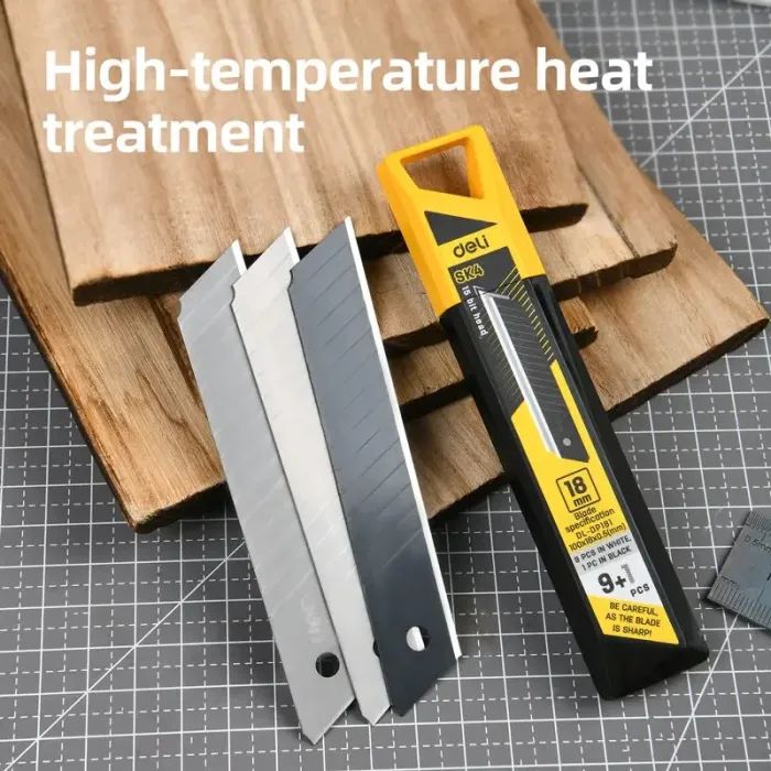 Лезвия для канцелярских ножей Deli 18 мм, 10шт (EDL-DP181) изображение 5