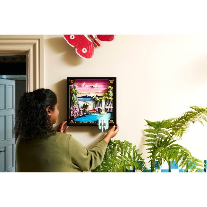 Конструктор LEGO ART Японский пейзаж с цветом сакуры (31218) изображение 11
