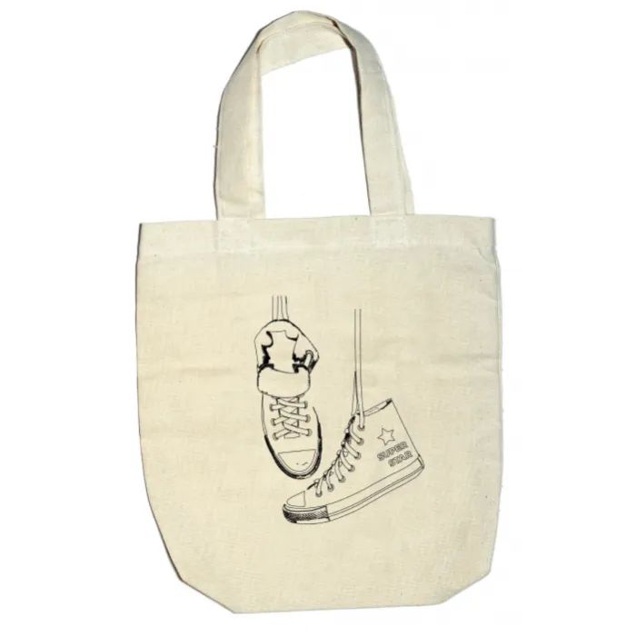 Сумка детская Maxi "Кеди" для розмальовування, шопер (MX86703)