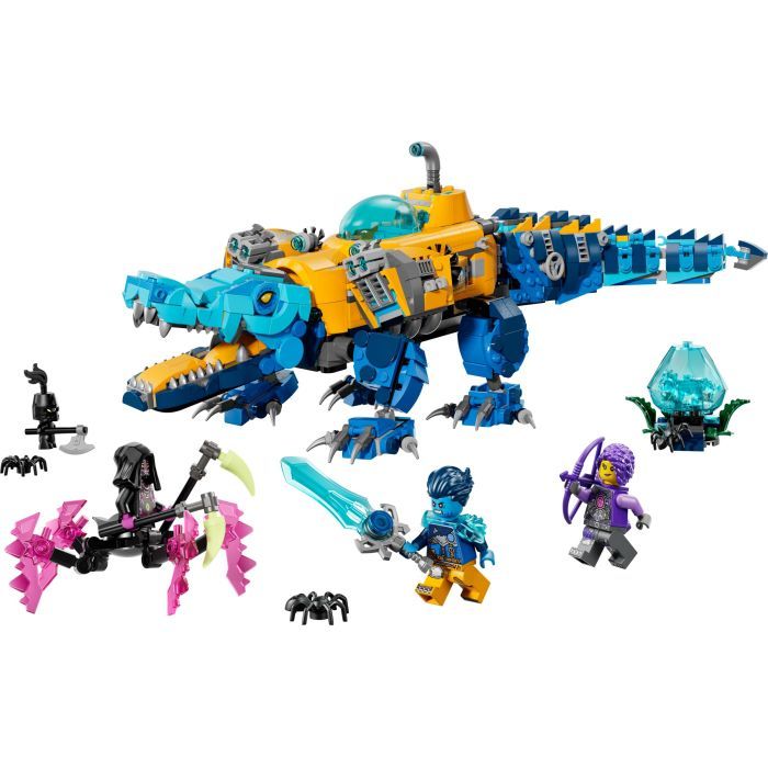 Конструктор LEGO DREAMZzz Подлодка-крокодил (71512) изображение 2