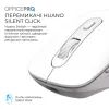 Мышка OfficePro M265W Wireless/Bluetooth Silent Click White (M265W) изображение 7