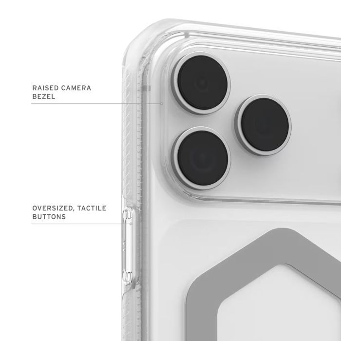 Чехол для мобильного телефона UAG Plyo MagSafe iPhone 17 Pro Max Ice/Silver (114530114333) изображение 7