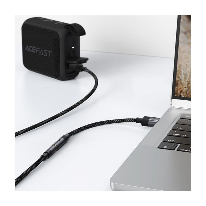 Перехідник USB AM to 3.5mm F 0.15m black Acefast (6974316285298) зображення 6