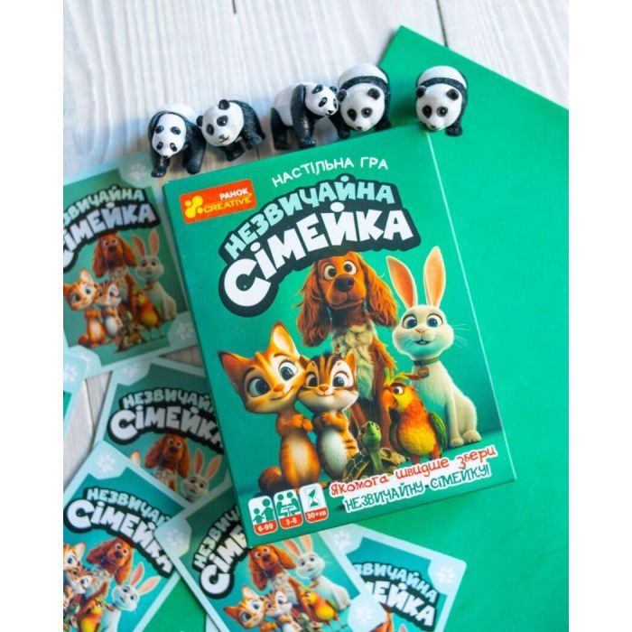 Настільна гра Ранок Незвичайна сімейка (4827476988726) зображення 2