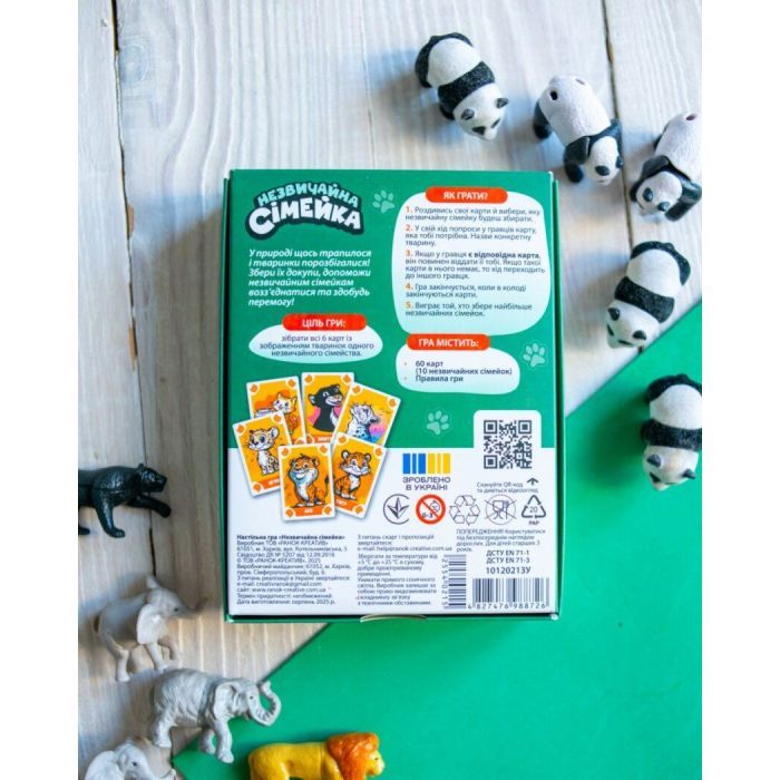 Настільна гра Ранок Незвичайна сімейка (4827476988726) зображення 3