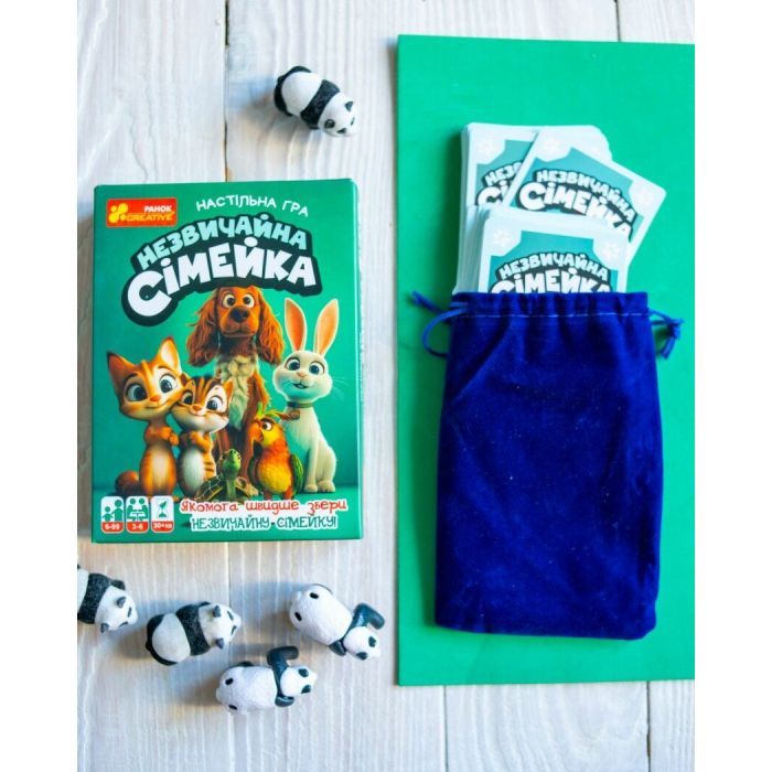 Настільна гра Ранок Незвичайна сімейка (4827476988726) зображення 5