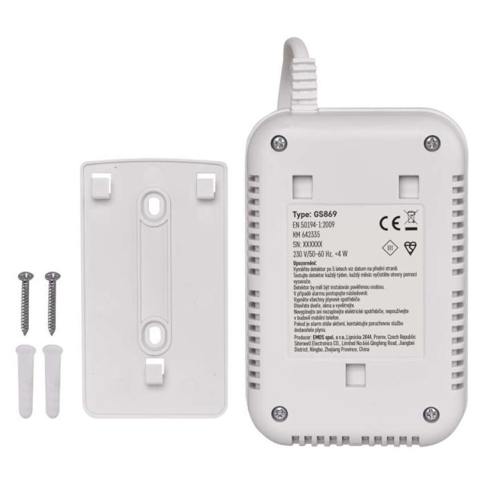 Датчик газу EMOS P56450 зображення 4