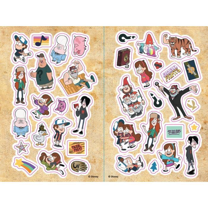 Книга Хижка Чудес. Кольорові пригоди з наліпками. Гравіті Фолз Ранок (9789667502164) изображение 5