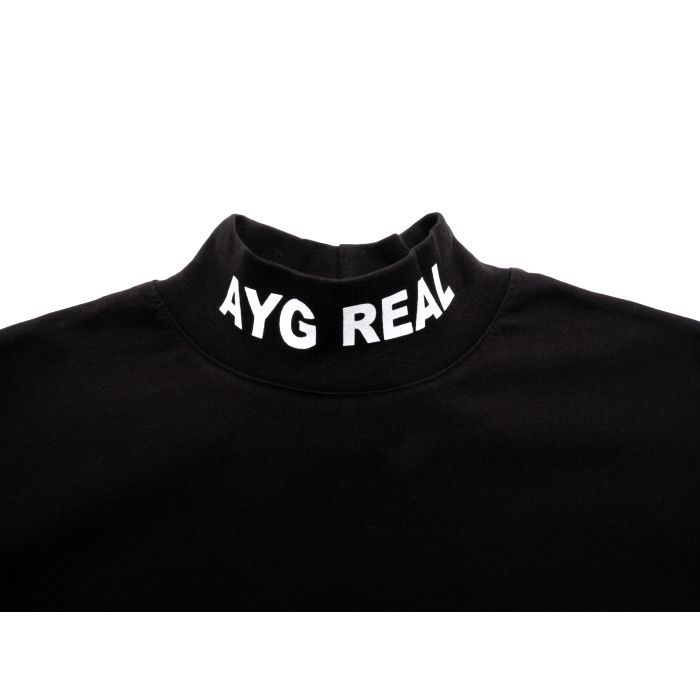 Футболка детская A-Yugi укороченная (7032-134G-black) изображение 2