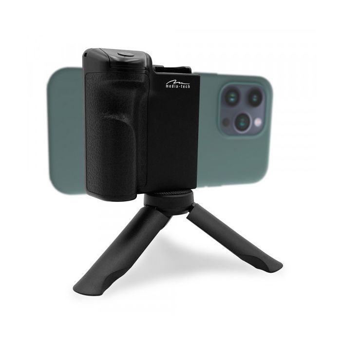 Штатив Media-Tech 3-in-1 Phone Tripod Stand with Bluetooth Remote Black (MT5543) изображение 10