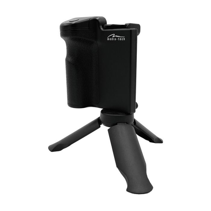 Штатив Media-Tech 3-in-1 Phone Tripod Stand with Bluetooth Remote Black (MT5543) изображение 2