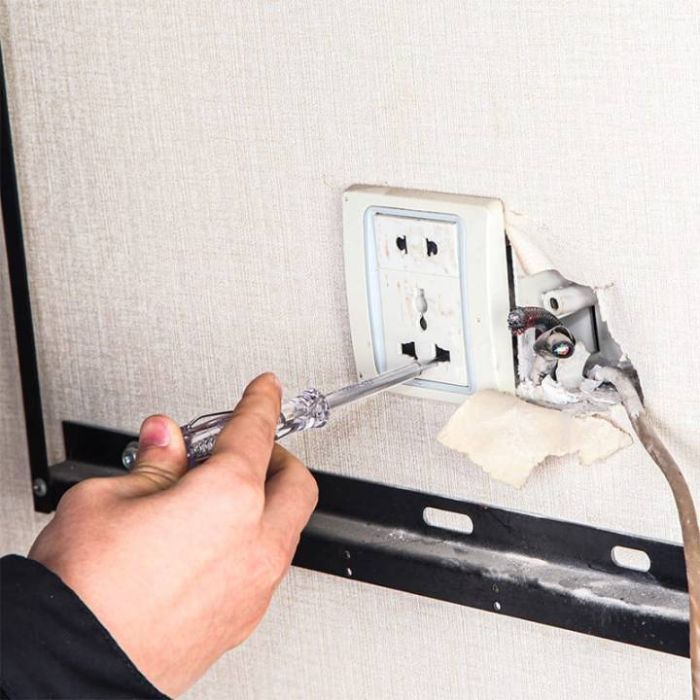 Набор отверток Tolsen диэлектрических, сменные стержни 13 шт, тканевый пенал (38017) изображение 5