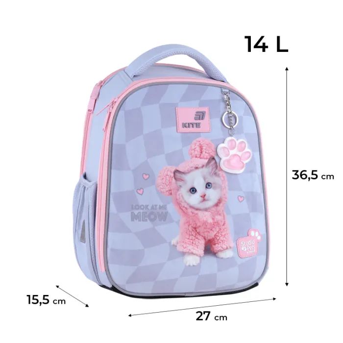 Портфель Kite Education каркасний 555 Studio Pets (SP26-555S) зображення 11