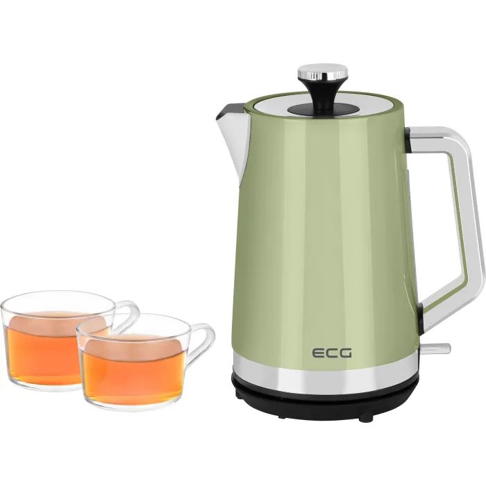 Электрочайник ECG RK 1766 Vintage Olive изображение 10