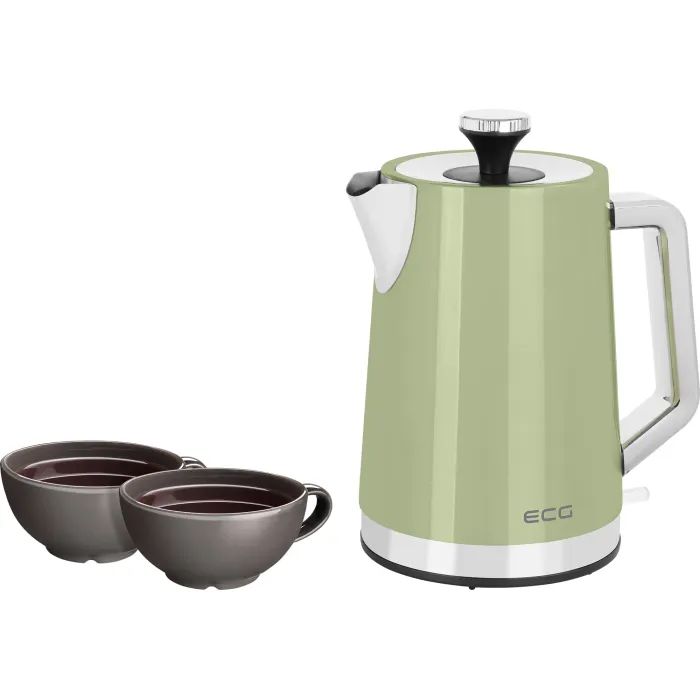 Электрочайник ECG RK 1766 Vintage Olive изображение 9