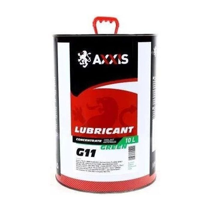 Антифриз AXXIS GREEN концентрат G11 (-80C) 10л (ax-1019)