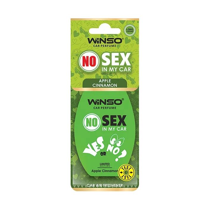 Ароматизатор для автомобиля WINSO NO Sex in My Car APPLE CANNAMON (535830)