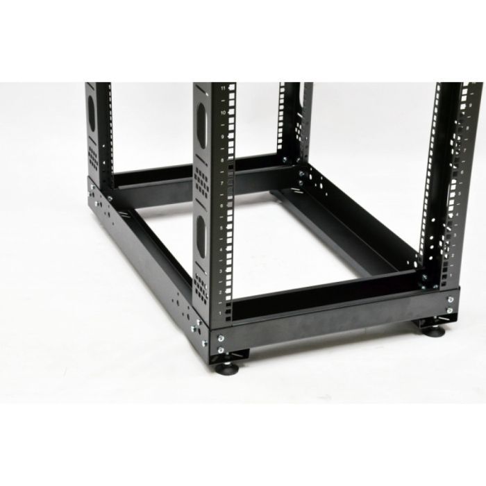 Стойка CMS двухрамная 45U глубина 560 - 810 мм (UA-OF45-D-BK) изображение 4