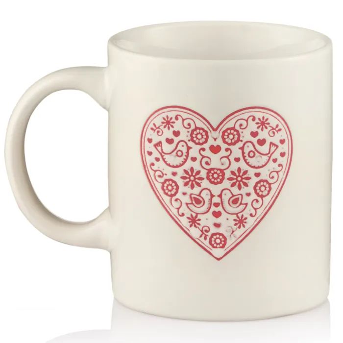 Чашка Ardesto Heart, 320мл, кераміка, червоний (AR3074R) зображення 2
