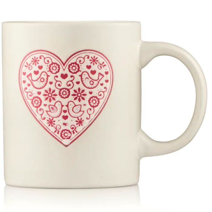 Чашка Ardesto Heart, 320мл, кераміка, червоний (AR3074R) зображення 3