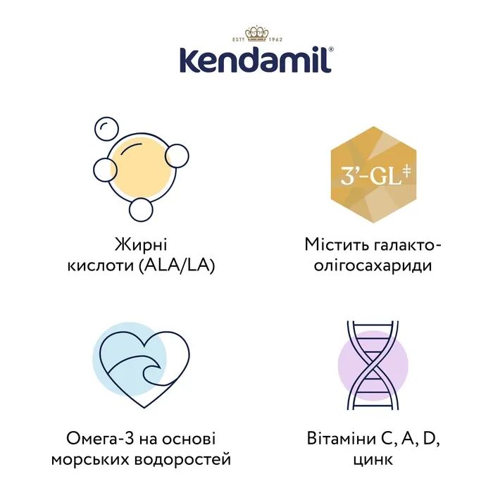 Детская смесь Kendamil Goat 3 на козьем молоке 12-36 месяцев 800 г (92000171) изображение 4