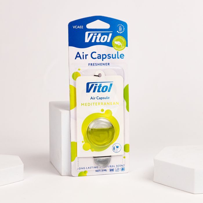 Ароматизатор для автомобиля VITOL Air Capsule Mediterranean 3мл (VCA02) изображение 2