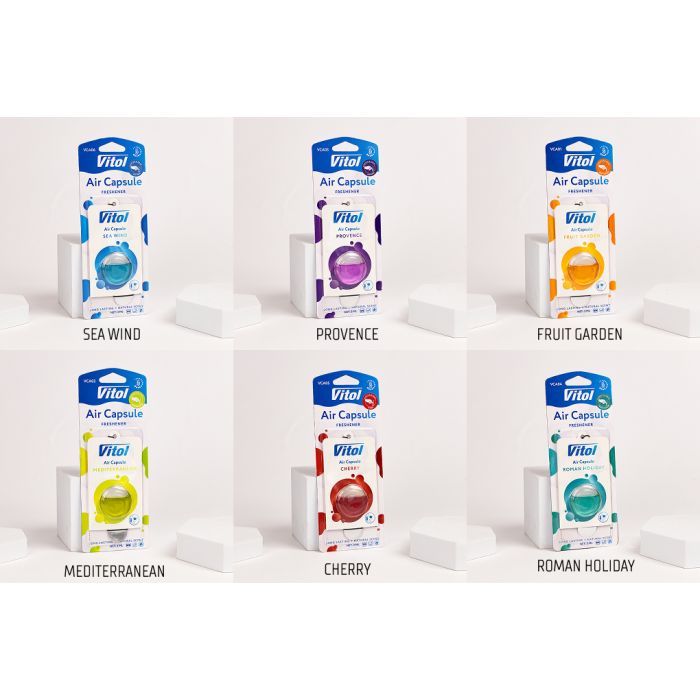Ароматизатор для автомобиля VITOL Air Capsule Mediterranean 3мл (VCA02) изображение 4