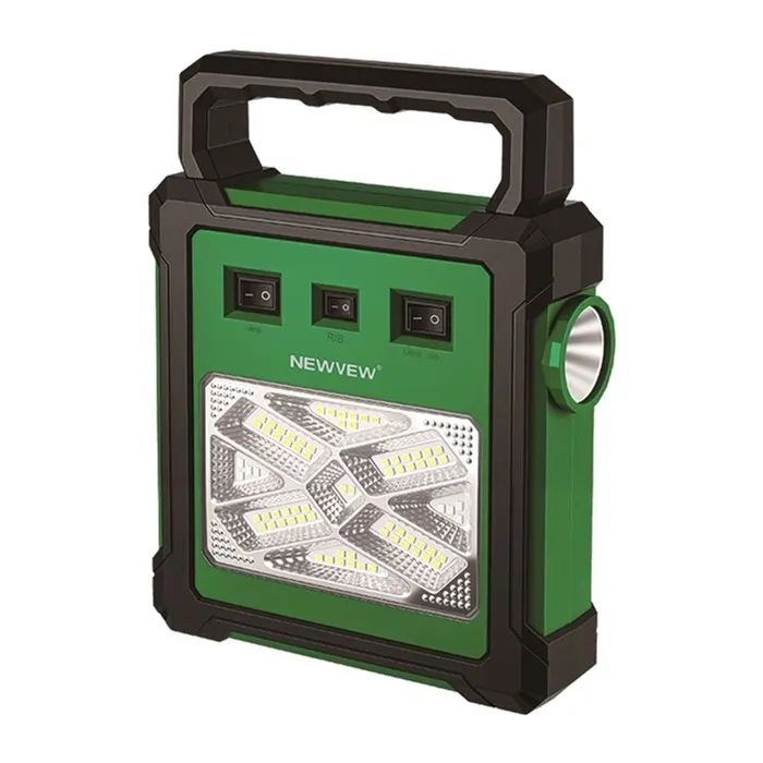 Фонарь NEWVEW комплект NV-T260 Solar Panel 2400mAh (NWVW-NV-T260-GN) изображение 2