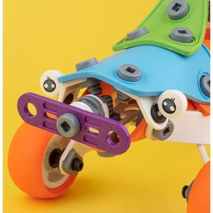 Конструктор Otamanko гибкий Грайко-собиратель 5-в-1, 132 детали (J-101) изображение 10