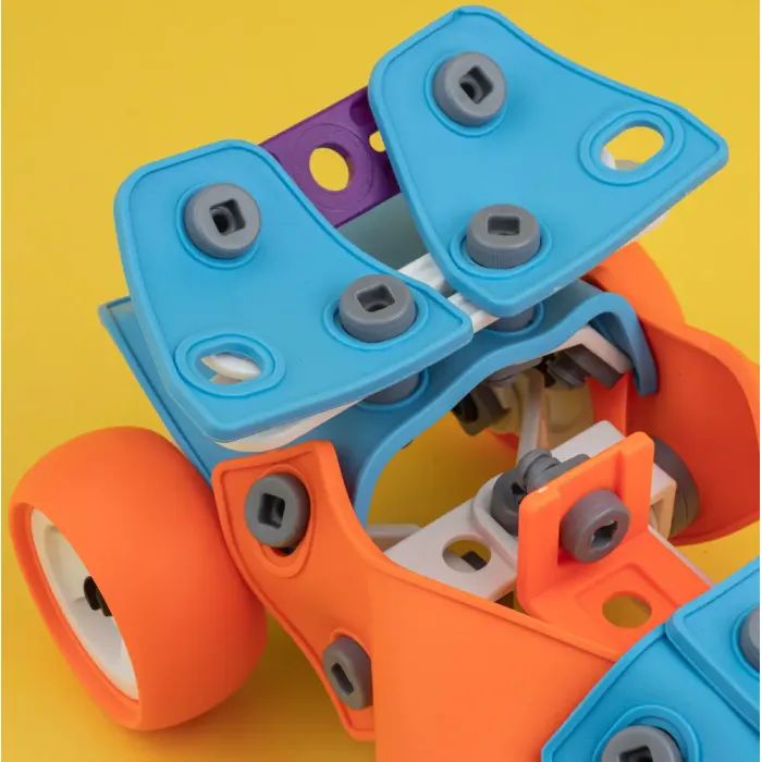 Конструктор Otamanko гибкий Грайко-собиратель 5-в-1, 132 детали (J-101) изображение 16