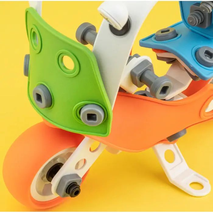 Конструктор Otamanko гибкий Грайко-собиратель 5-в-1, 132 детали (J-101) изображение 20