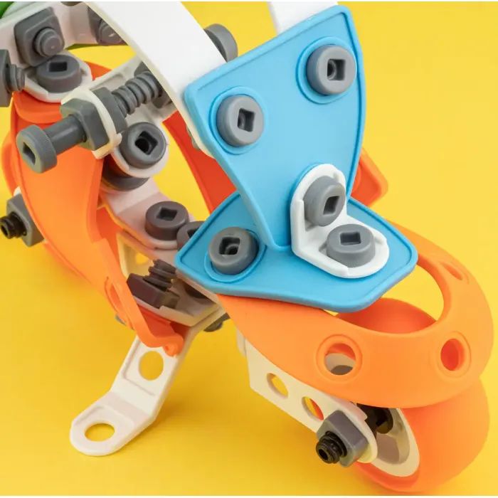 Конструктор Otamanko гибкий Грайко-собиратель 5-в-1, 132 детали (J-101) изображение 21