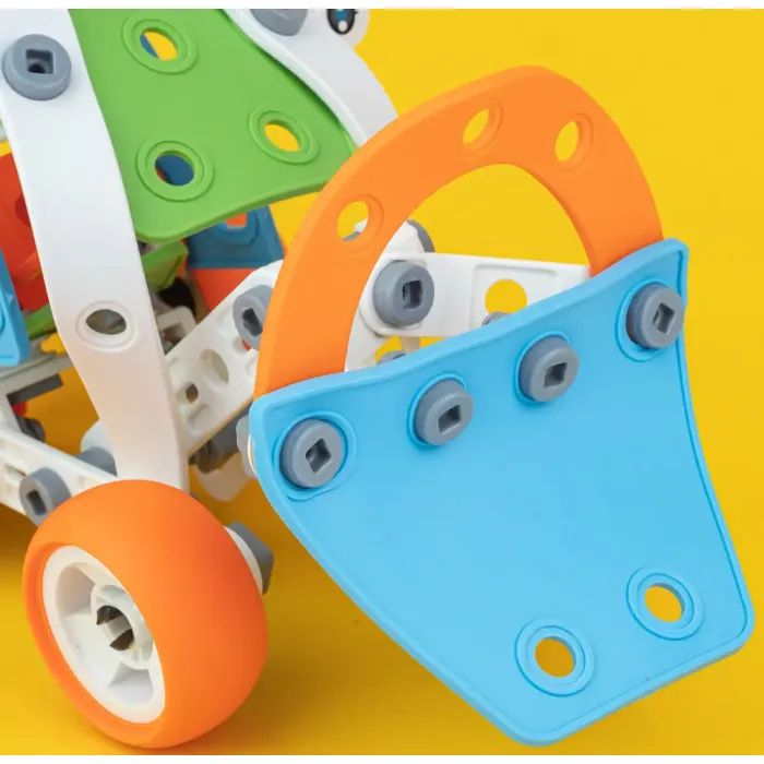 Конструктор Otamanko гибкий Грайко-собиратель 5-в-1, 132 детали (J-101) изображение 22