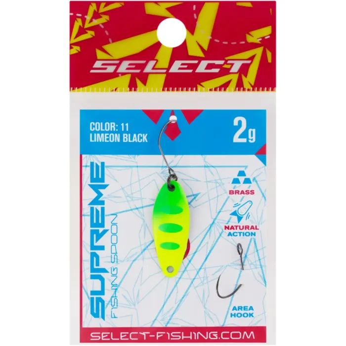 Блешня Select Supreme 2.0g 27mm 33 Rusty Greench (1870.80.53) зображення 2