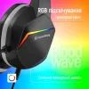 Наушники ColorWay Bloodwave LED Black (CW-HPG01BK) изображение 10