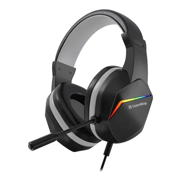 Наушники ColorWay Bloodwave LED Black (CW-HPG01BK)