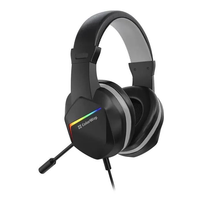 Наушники ColorWay Bloodwave LED Black (CW-HPG01BK) изображение 4