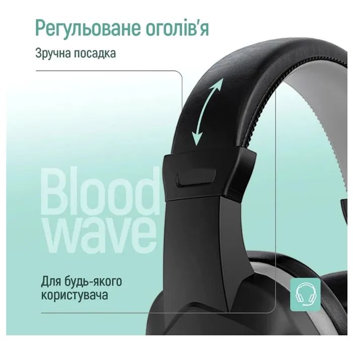 Наушники ColorWay Bloodwave LED Black (CW-HPG01BK) изображение 9