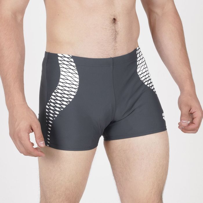 Плавки Arena Openings Swim Short 008064-501 сірий, білий 85 (3468337496540) изображение 3