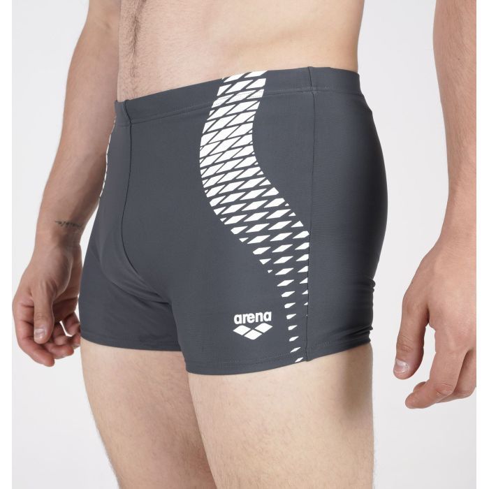 Плавки Arena Openings Swim Short 008064-501 сірий, білий 85 (3468337496540) изображение 4
