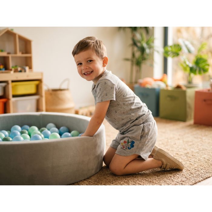 Шорты детские Lovetti трикотажные (7841-110G-gray) изображение 6