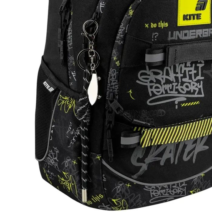 Рюкзак школьный Kite Education teens 727M Graffiti (K26-727M-4) изображение 10