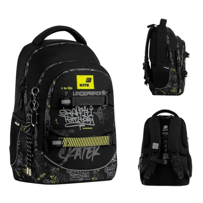 Рюкзак школьный Kite Education teens 727M Graffiti (K26-727M-4)