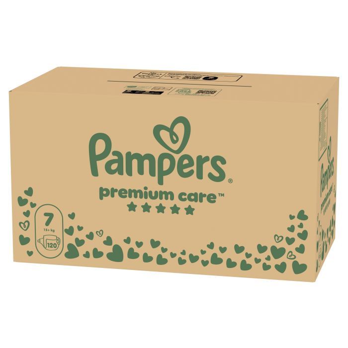 Підгузки Pampers Premium Care Розмір 7 (15+ кг) 120 шт (8006530223638) зображення 2