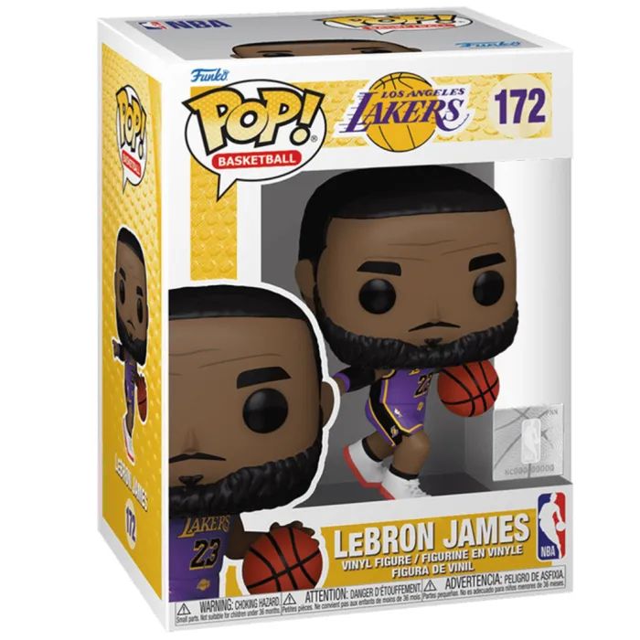 Фигурка Funko Pop серии NBA: Los Angeles Lakers – Леброн Джеймс (75117) изображение 2